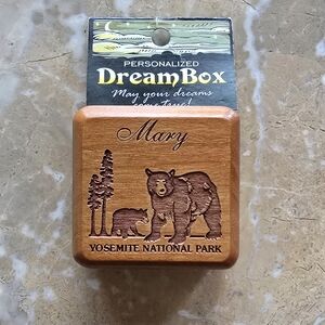 Vintage "Mary" Wooden Dream Box
